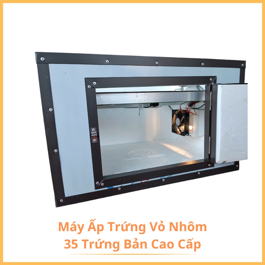 Máy Ấp 35 Trứng Vỏ Nhôm Bản Cao cấp