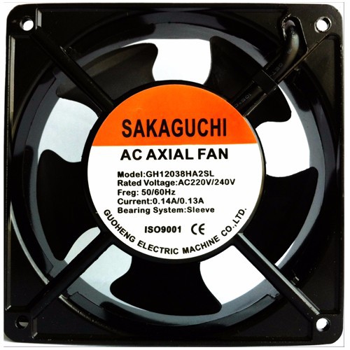Quạt hút Sakaguchi 120×120-220V